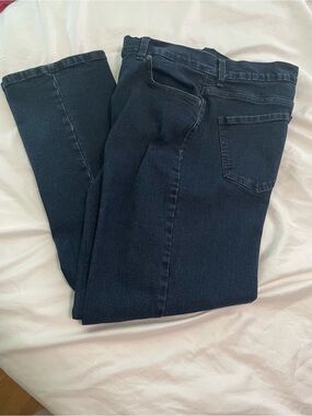 Gloria Vanderbilt Dark Indigo Straight Leg Jeans